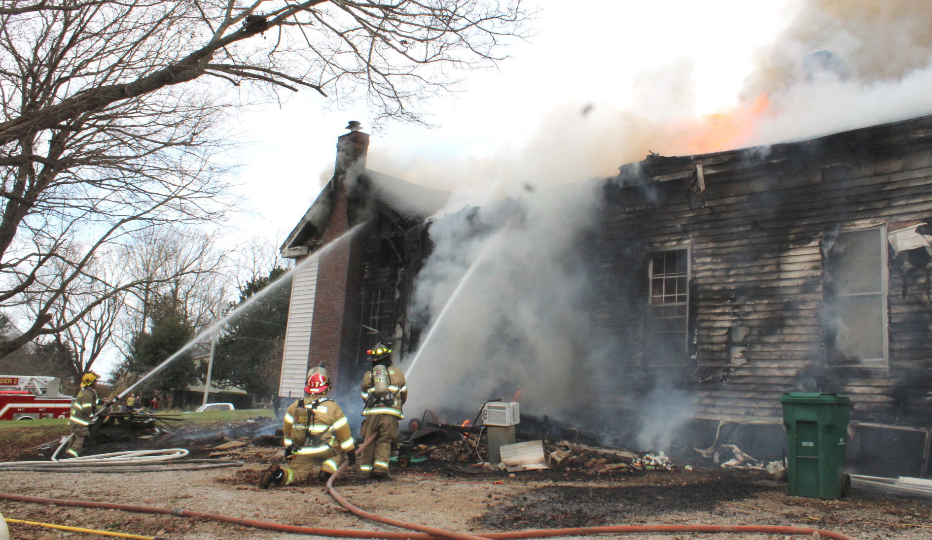 PFD responds to Meadowbrook Road fire